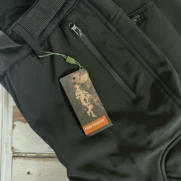 Free Soldier mens sz. 34/34Softshell fleece lined cargo snow hiking Pants 121B - Picture 9 of 13